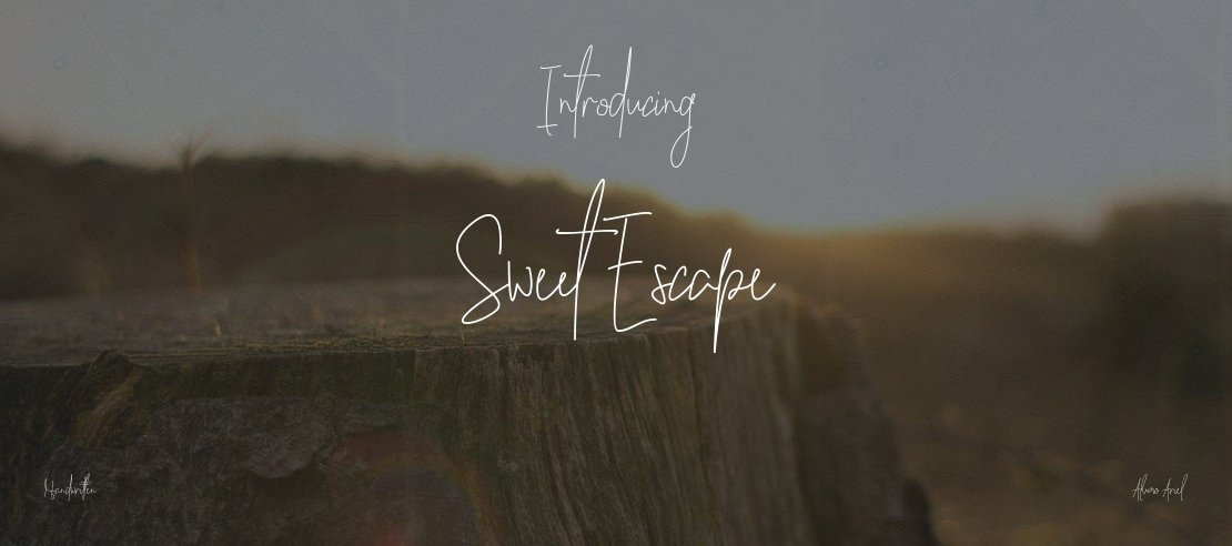 Sweet Escape Font
