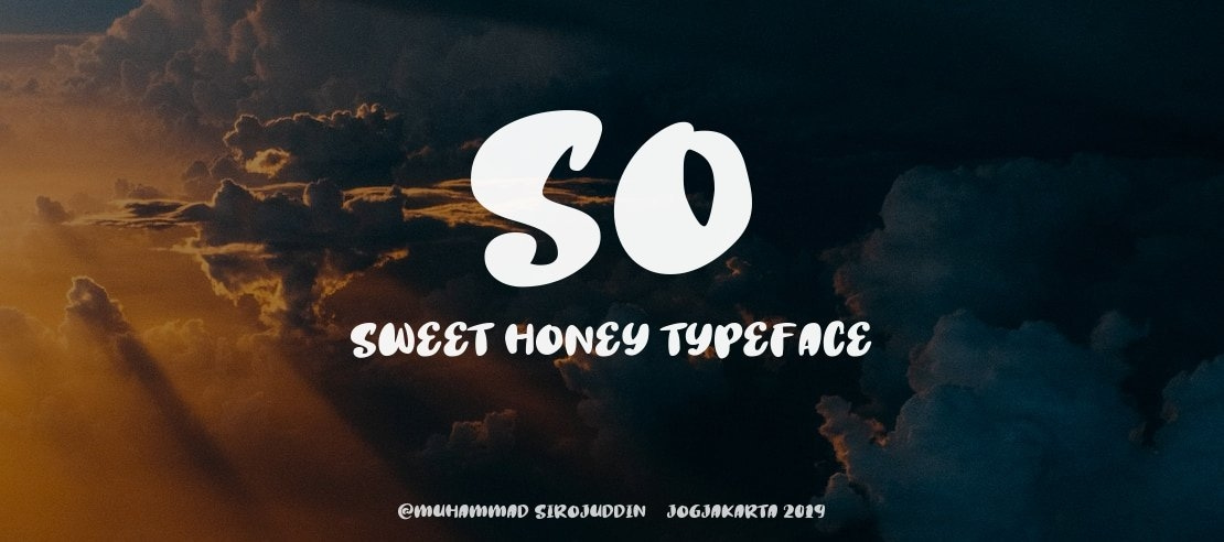 So Sweet Honey Font