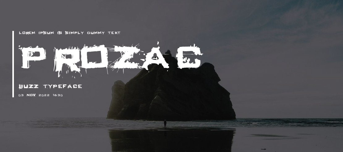 Prozac Buzz Font