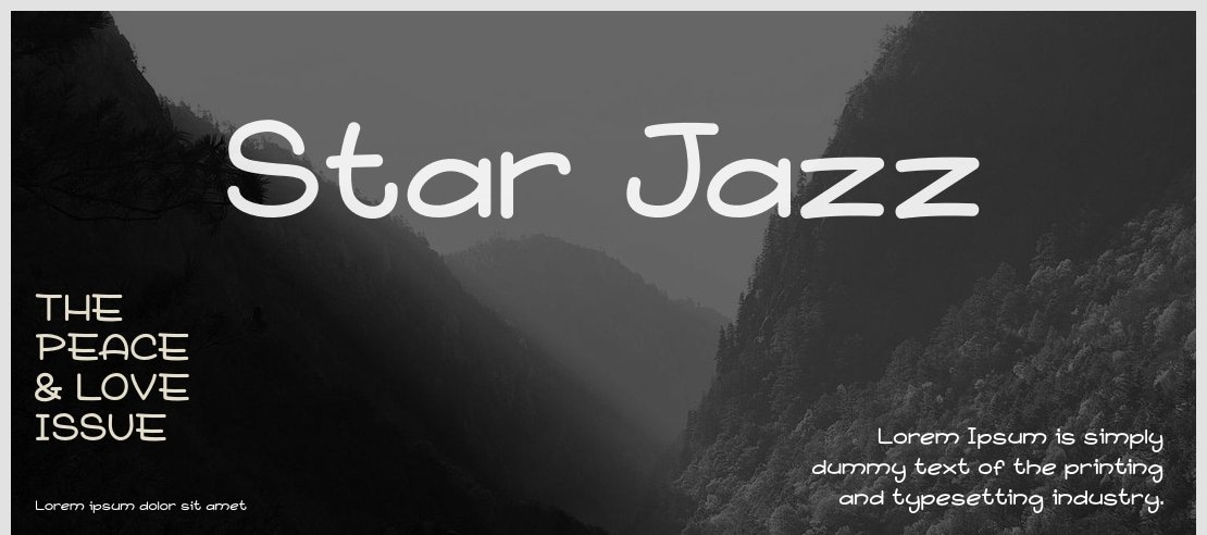 Star Jazz Font