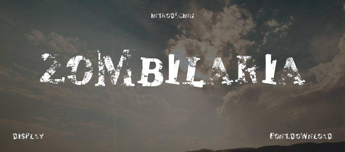 Zombilaria Font