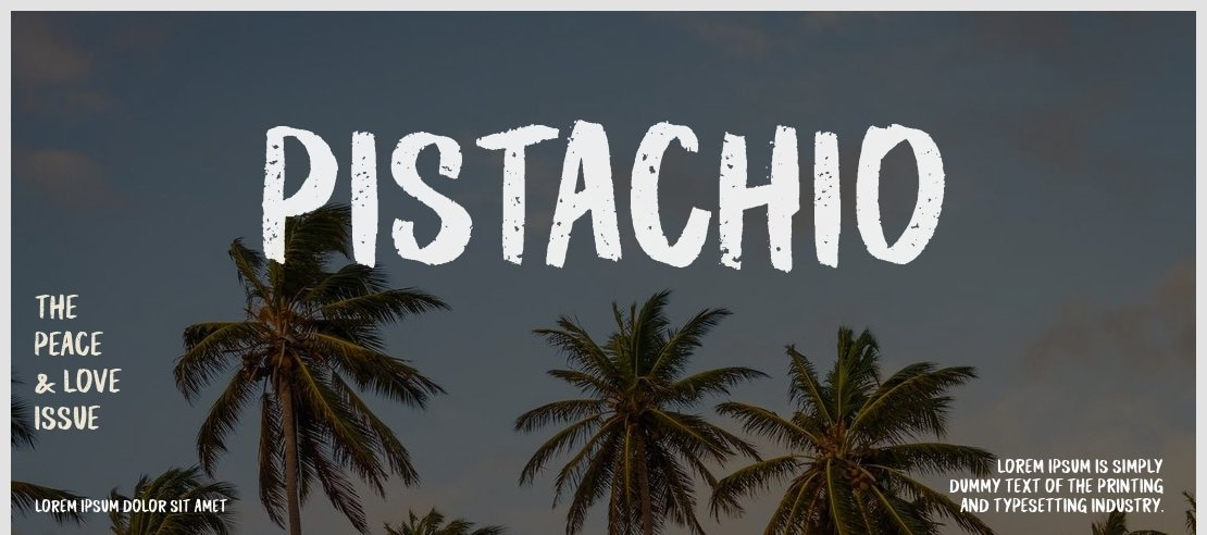 Pistachio Font