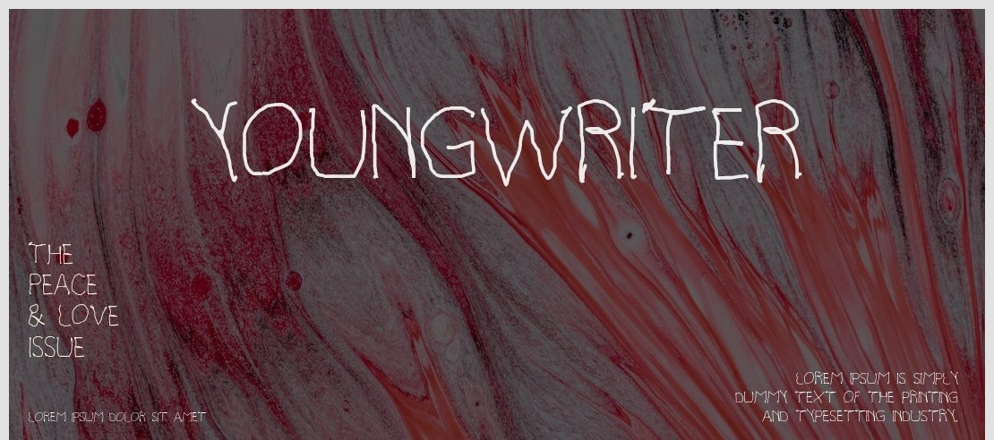 YoungWriter Font