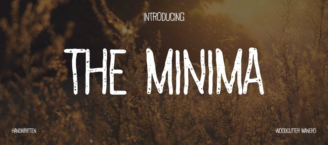 The Minima Font