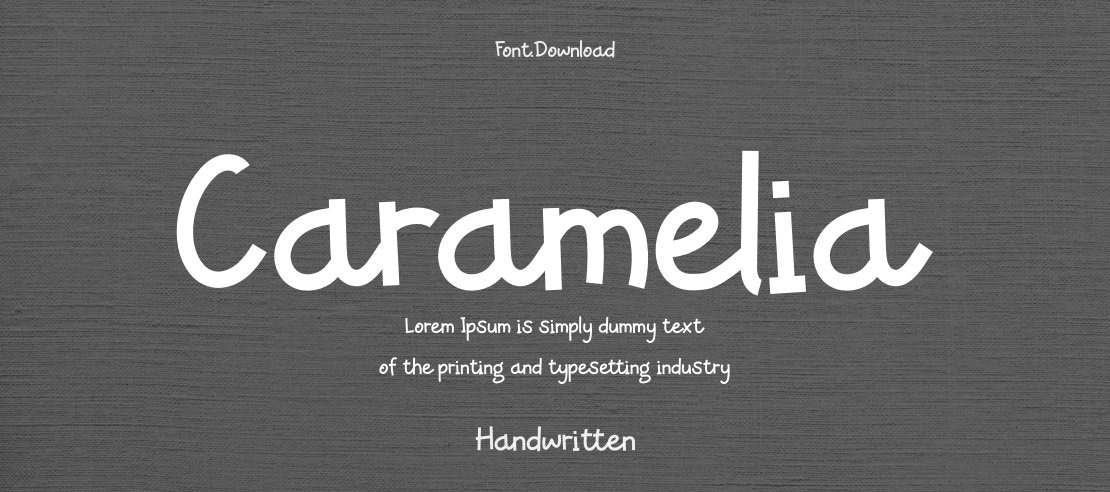 Caramelia Font