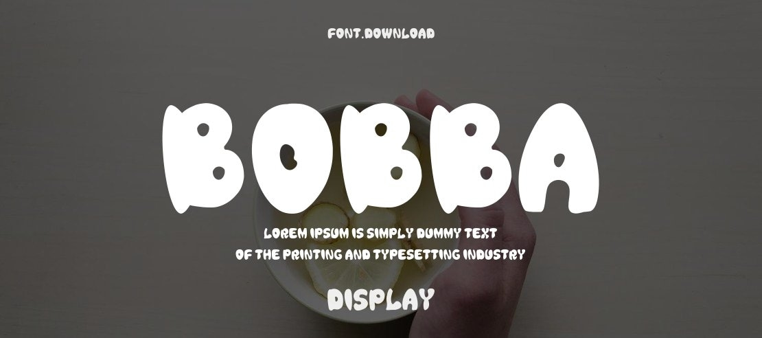 Bobba Font