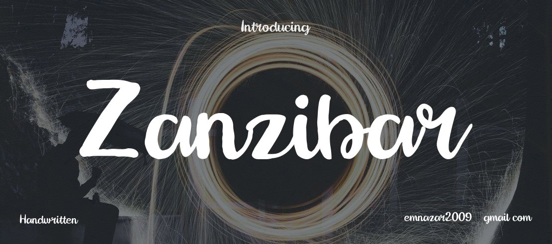 Zanzibar Font