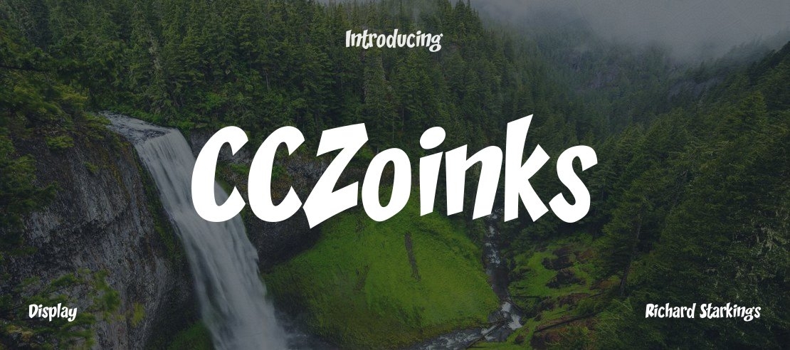 CCZoinks Font