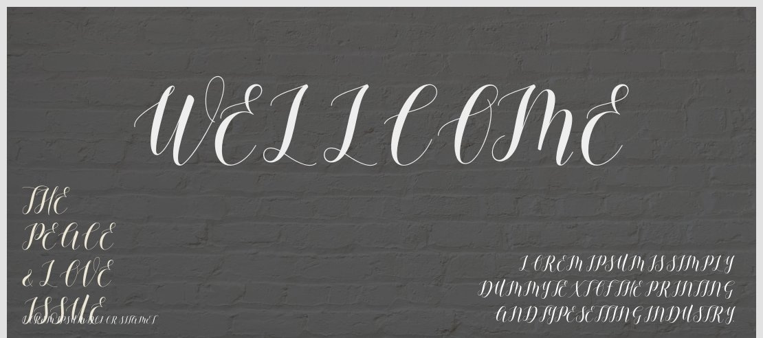 Wellcome Font