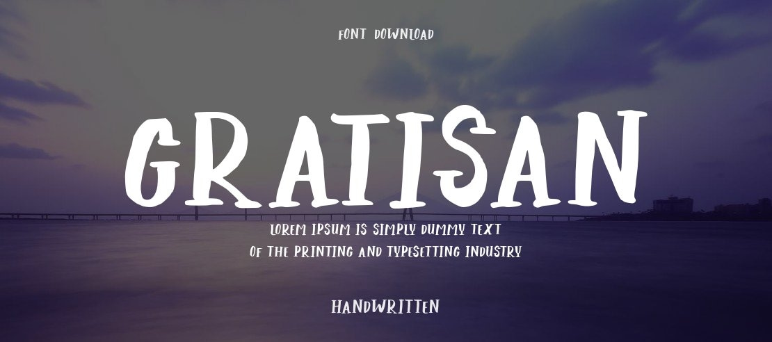 GRATISAN Font