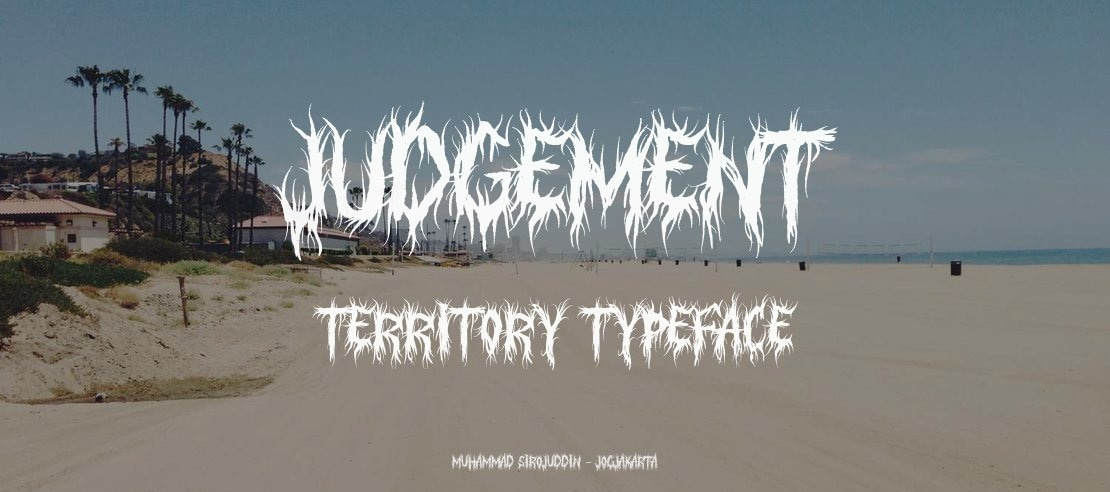 Judgement Territory Font