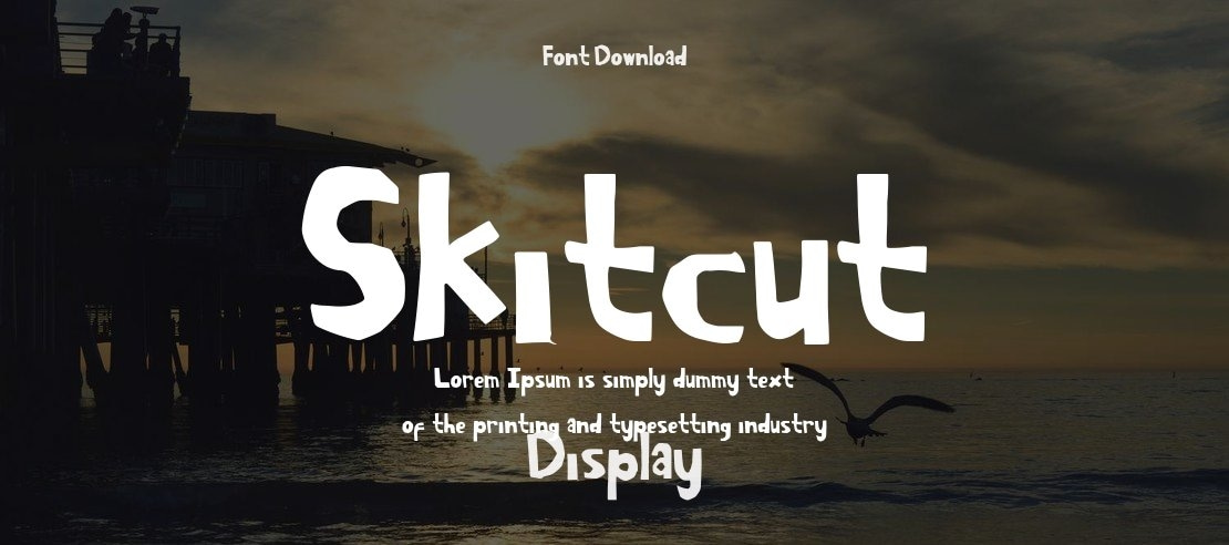 Skitcut Font