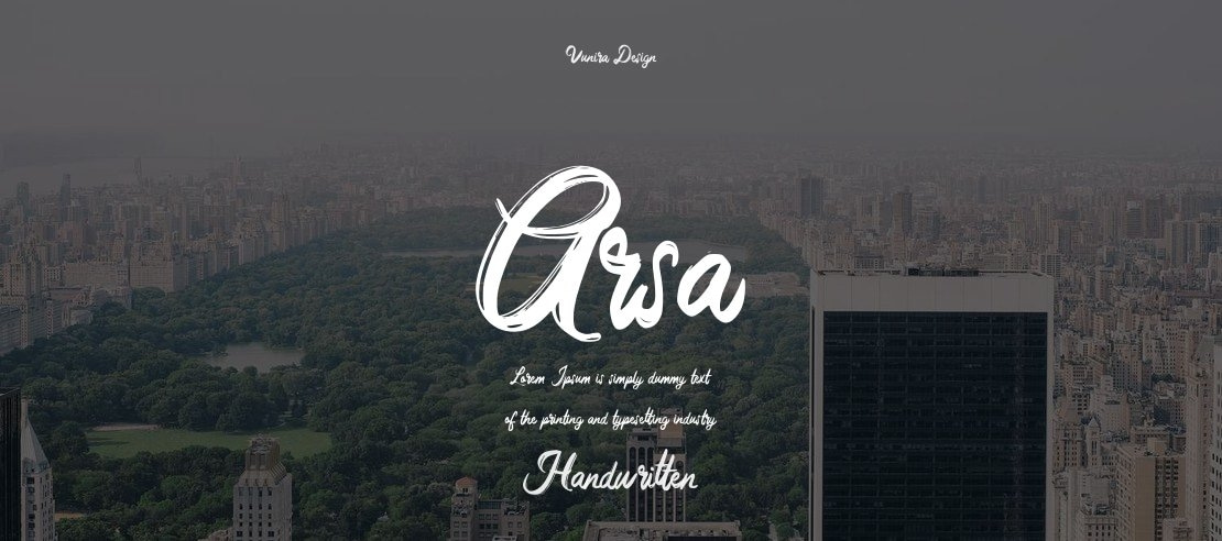 Arsa Font