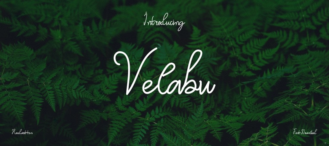 Velabu Font