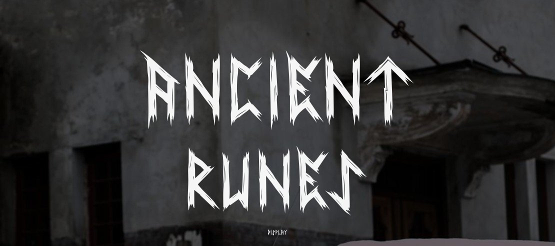 Ancient Runes Font