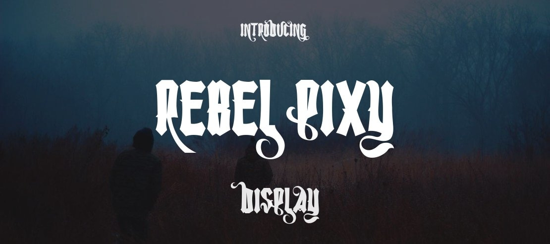 Rebel Pixy Font Family