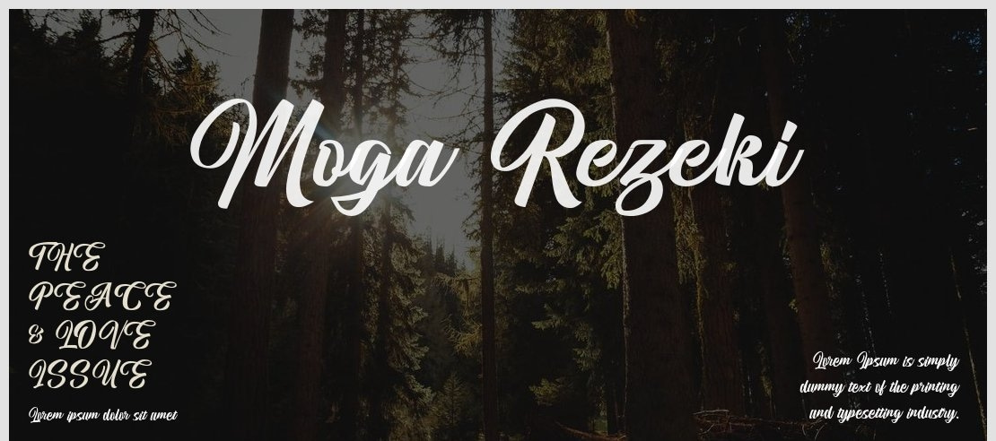 Moga Rezeki Font