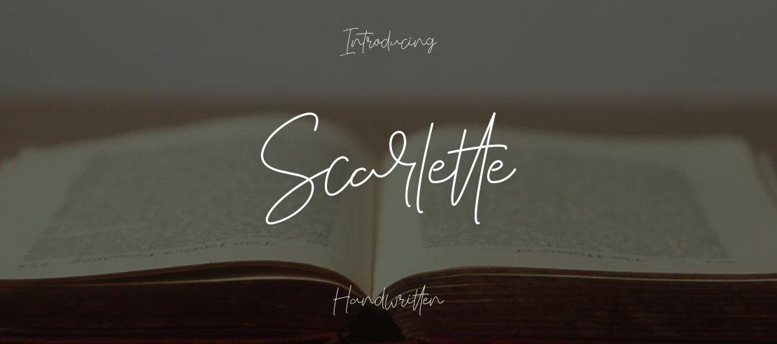 Scarlette Font