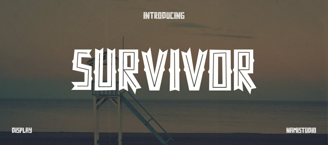 SURVIVOR Font