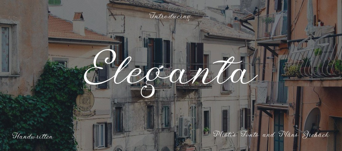 Eleganta Font