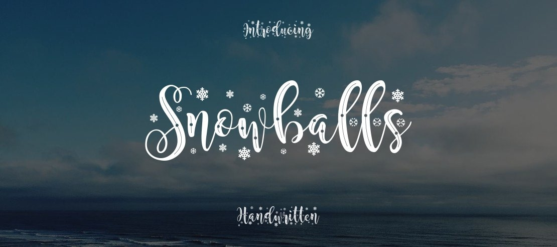 Snowballs Font
