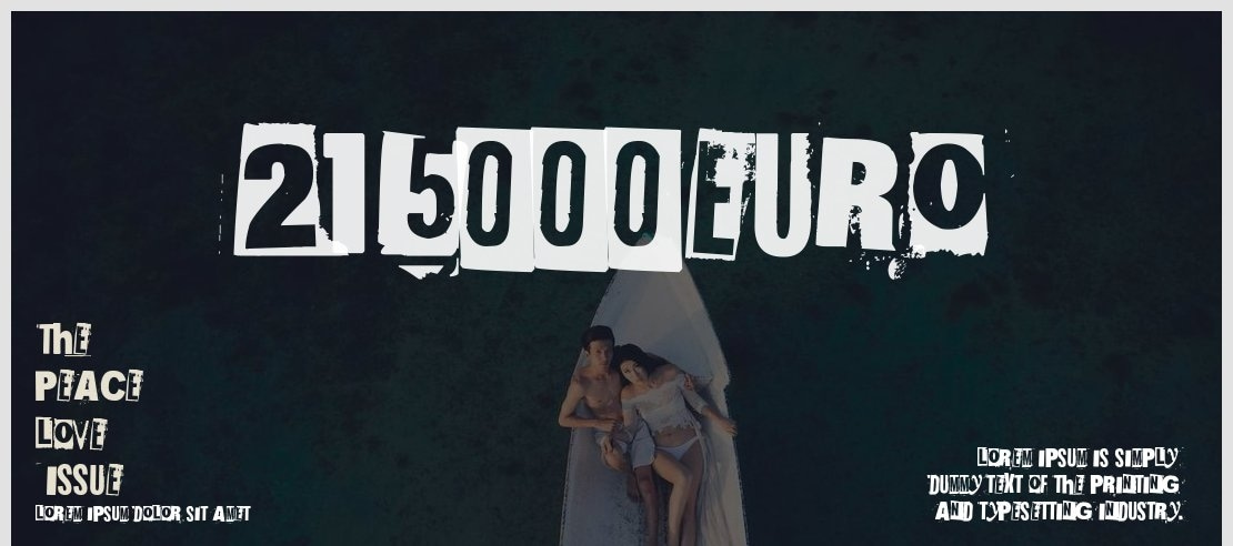 215000Euro Font