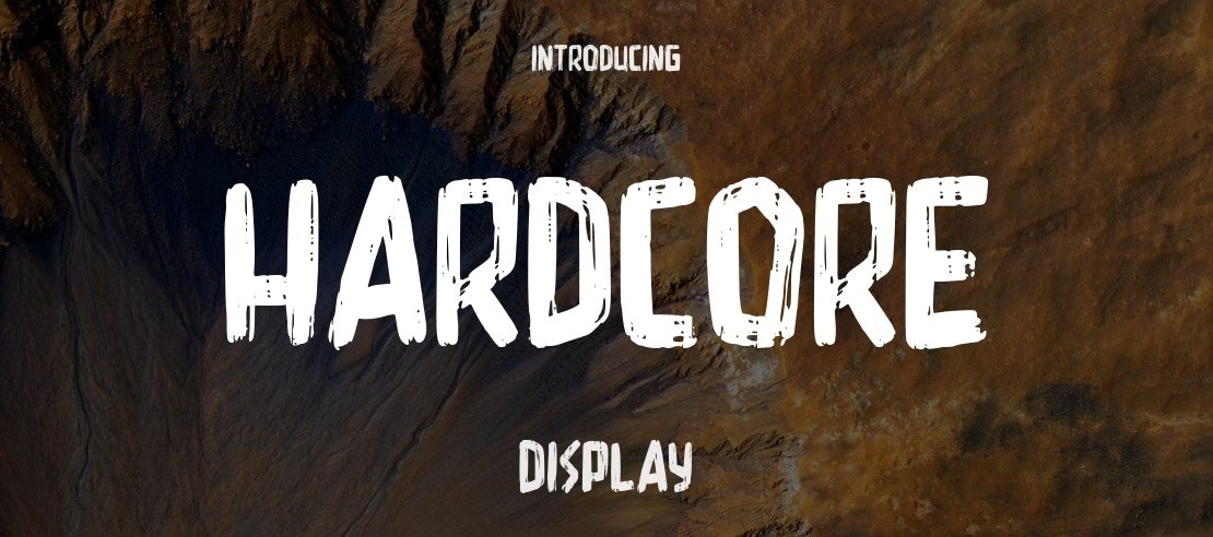 Hardcore Font