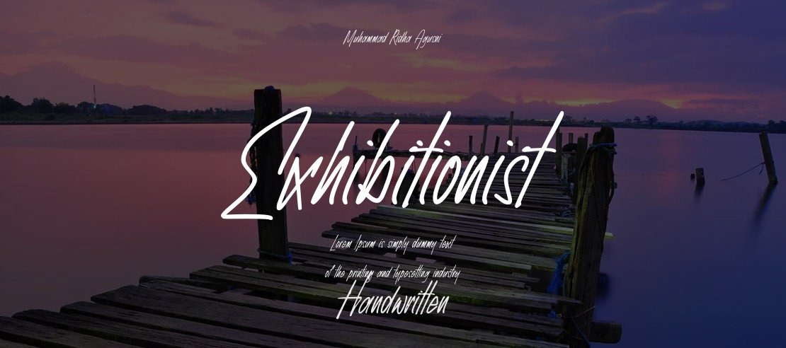 Exhibitionist Font