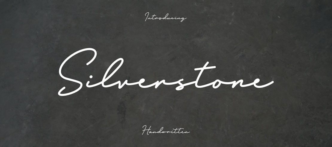 Silverstone Font Family