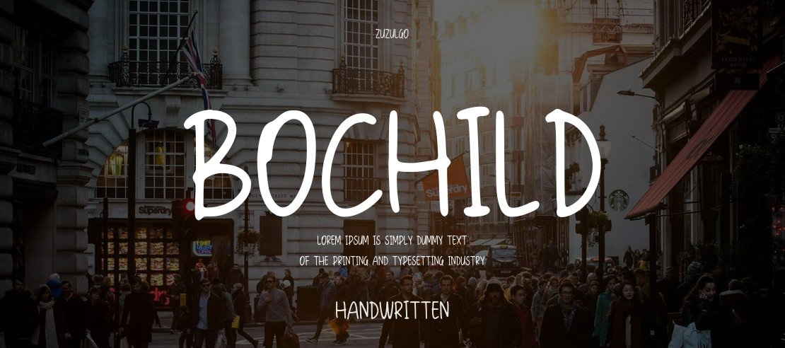 Bochild Font