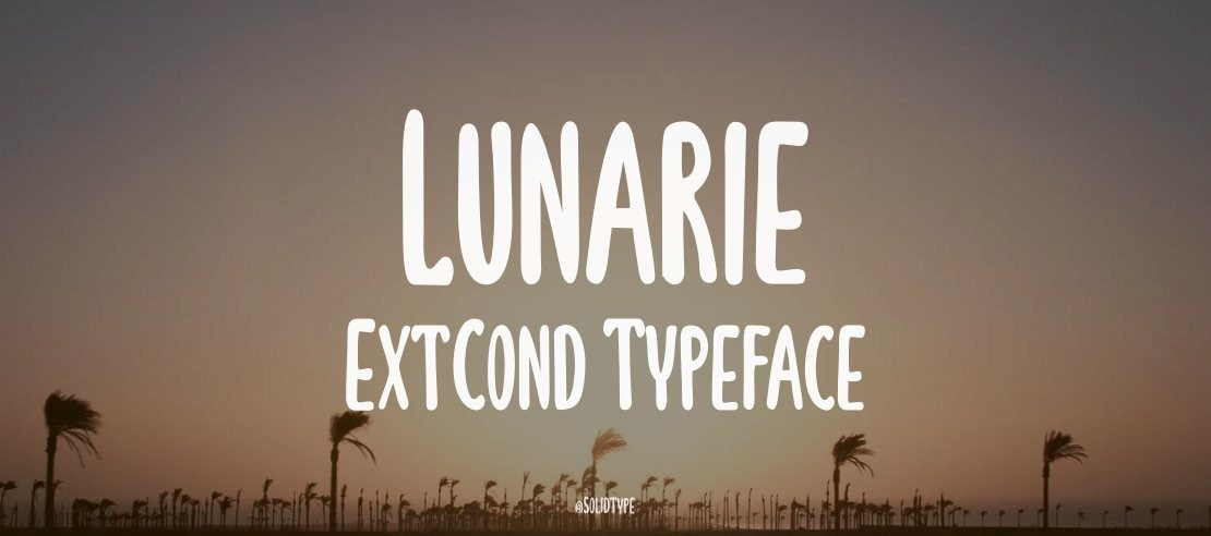 Lunarie ExtCond Font