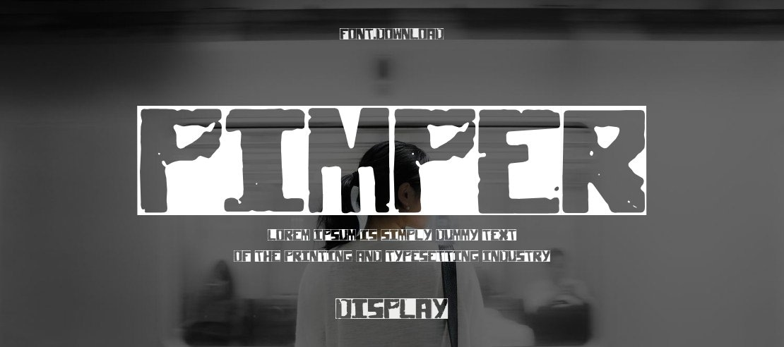 Pimper Font