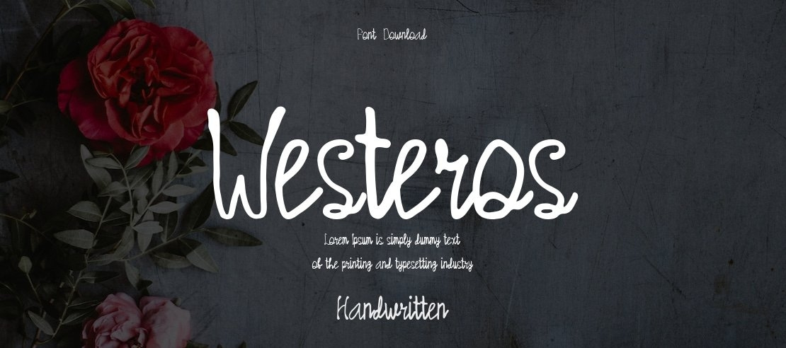 Westeros Font