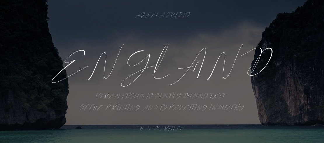 England Font