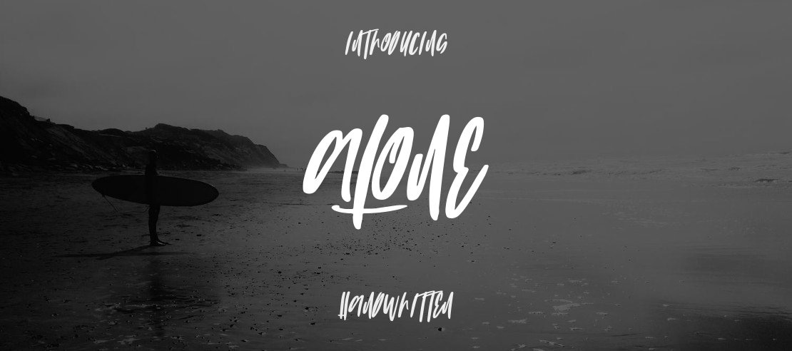 ALONE Font