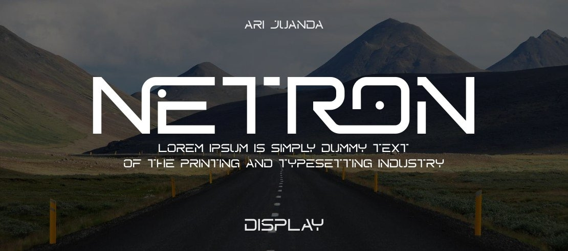 Netron Font