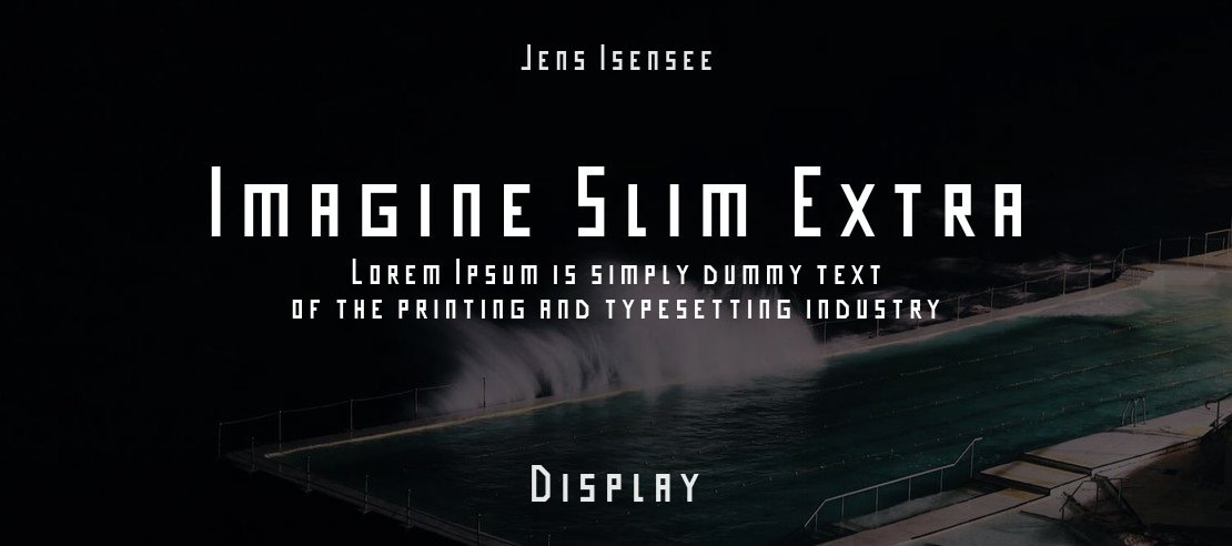 Imagine Slim Extra Font