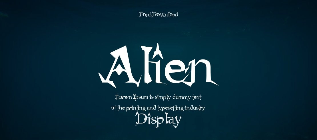 Alien Font