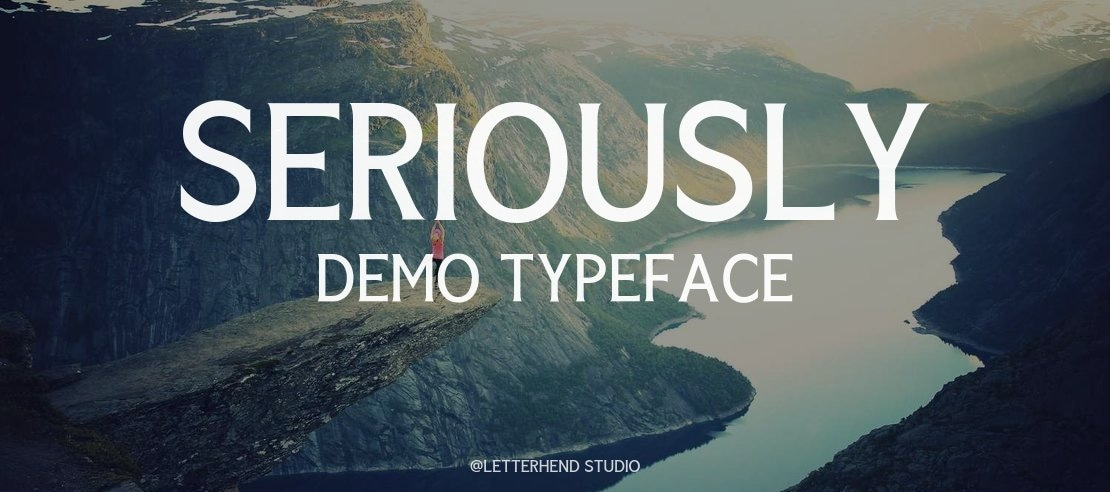 Seriously DEMO Font
