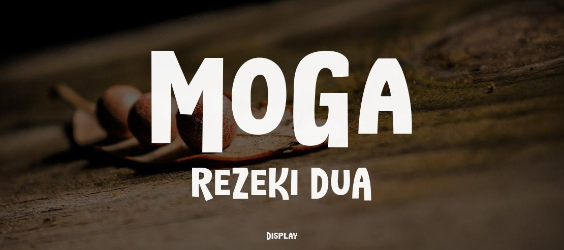 MoGa ReZeKi DuA Font
