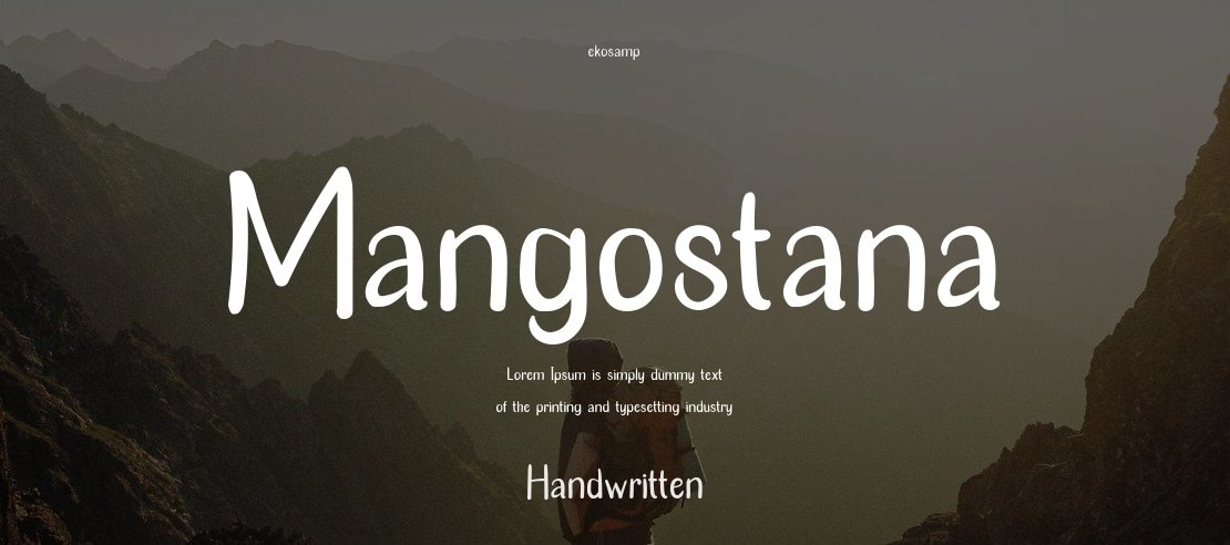 Mangostana Font