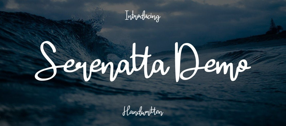 Serenatta-Demo Font