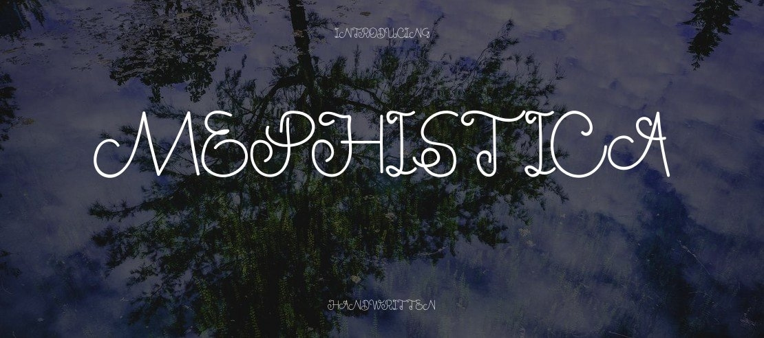 Mephistica Font