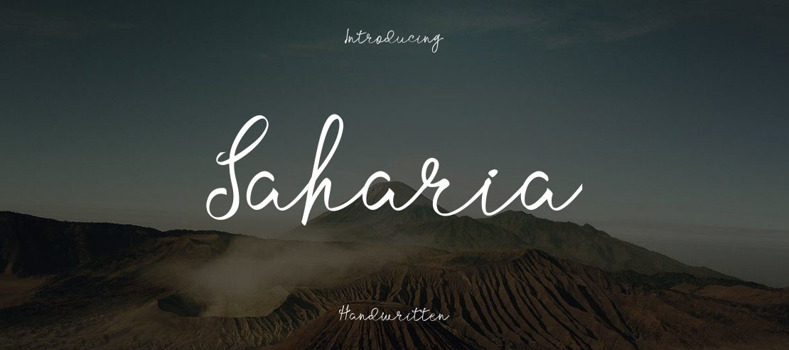 Saharia Font