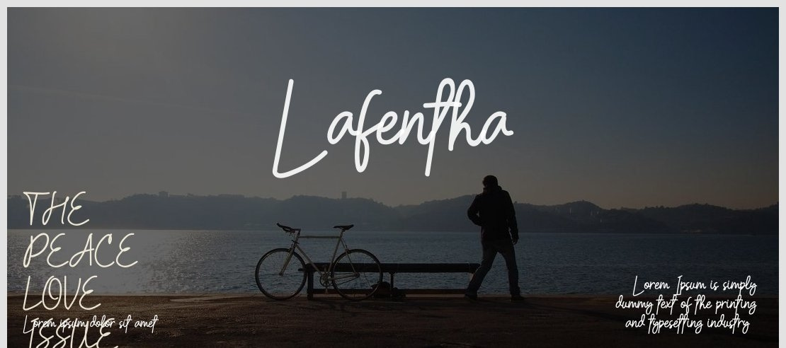 Lafentha Font