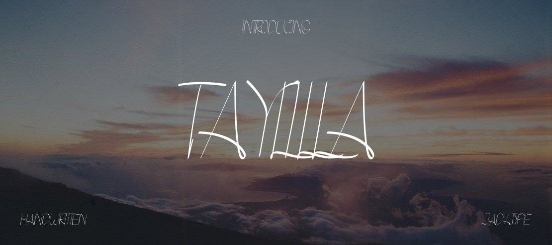 Taylilla Font