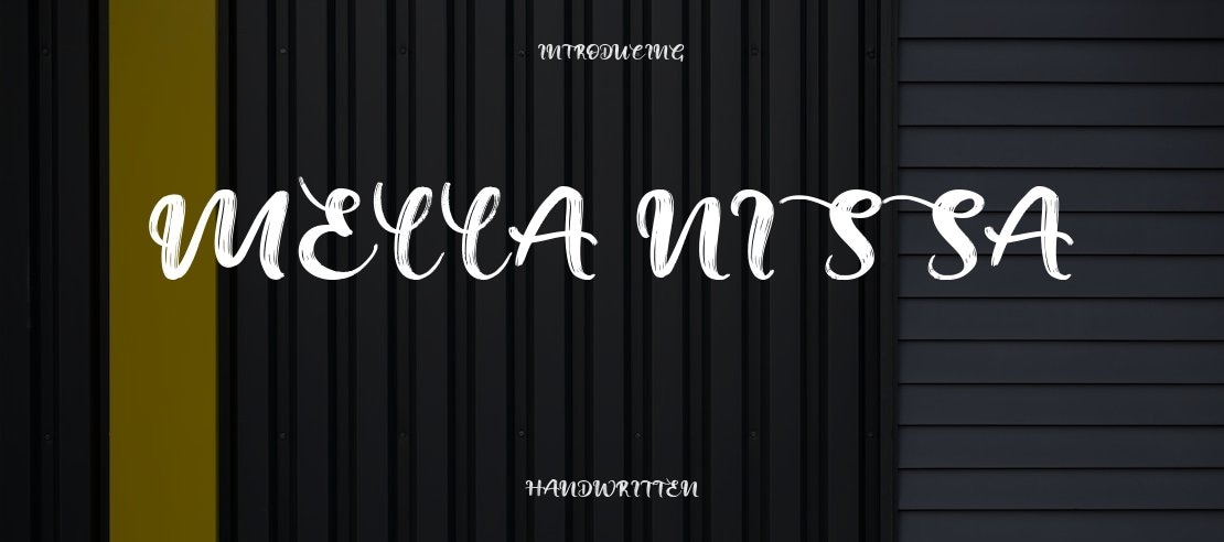 Mella Nissa Font