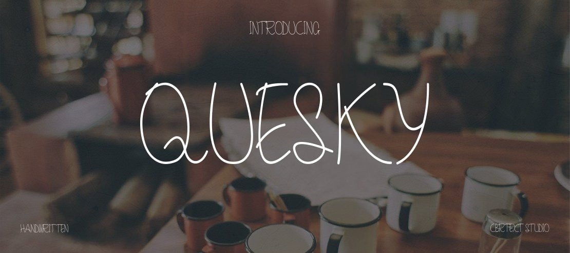 Quesky Font