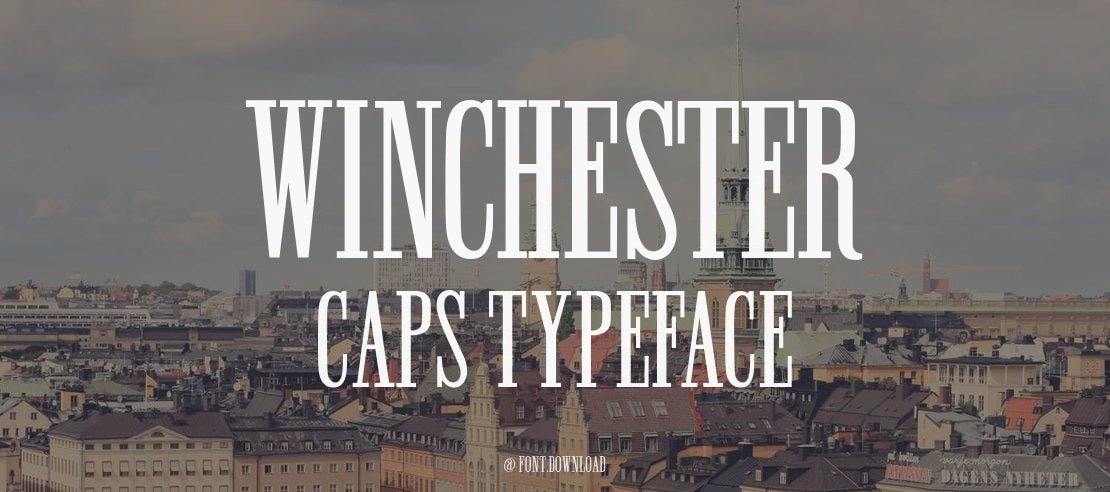 Winchester Caps Font Family