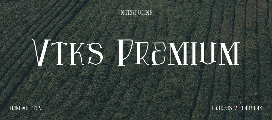 Vtks Premium Font